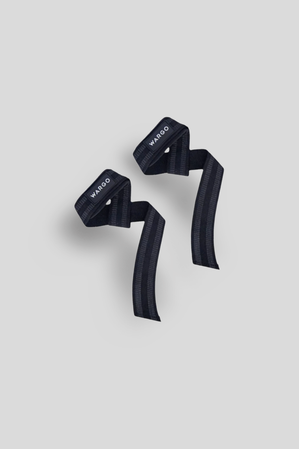 STRAPS PARA GYM - BLACK GRAY STRIPE