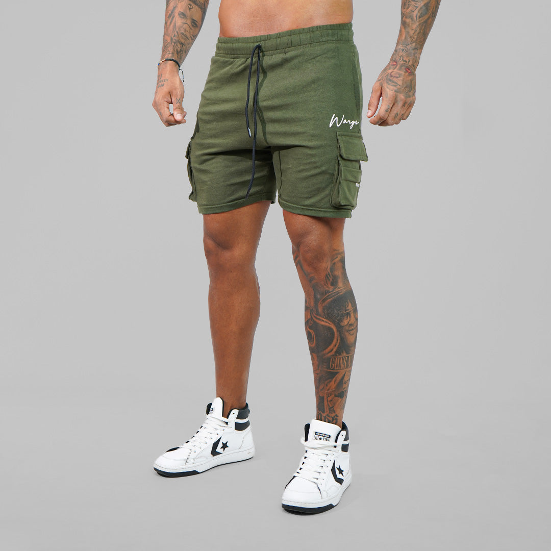 WARGO SIGNATURE MENS SHORTHS 2.0 - GREEN ARMY