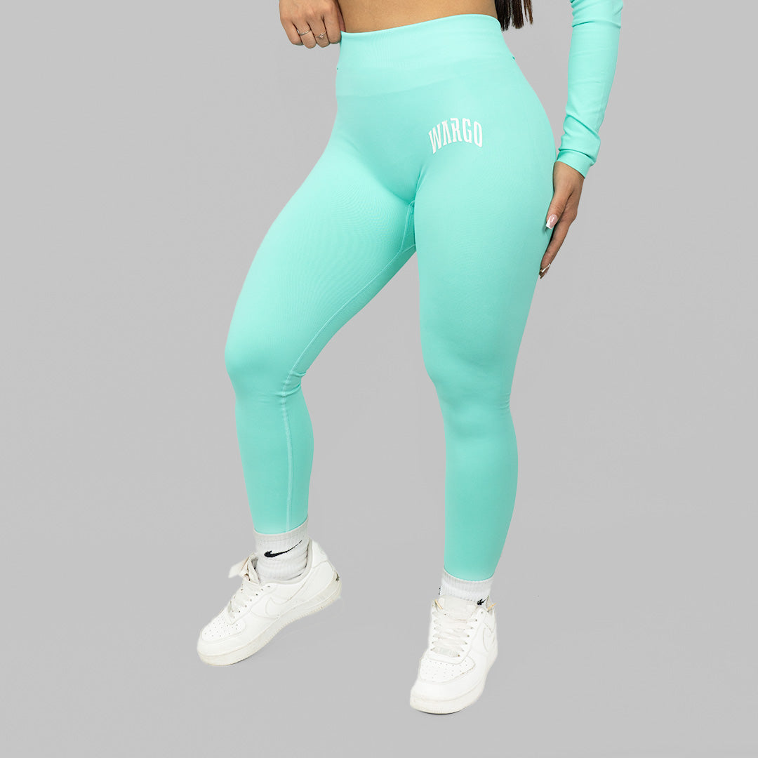 WARGO PERFORMANCE LEGGINS - CYAN