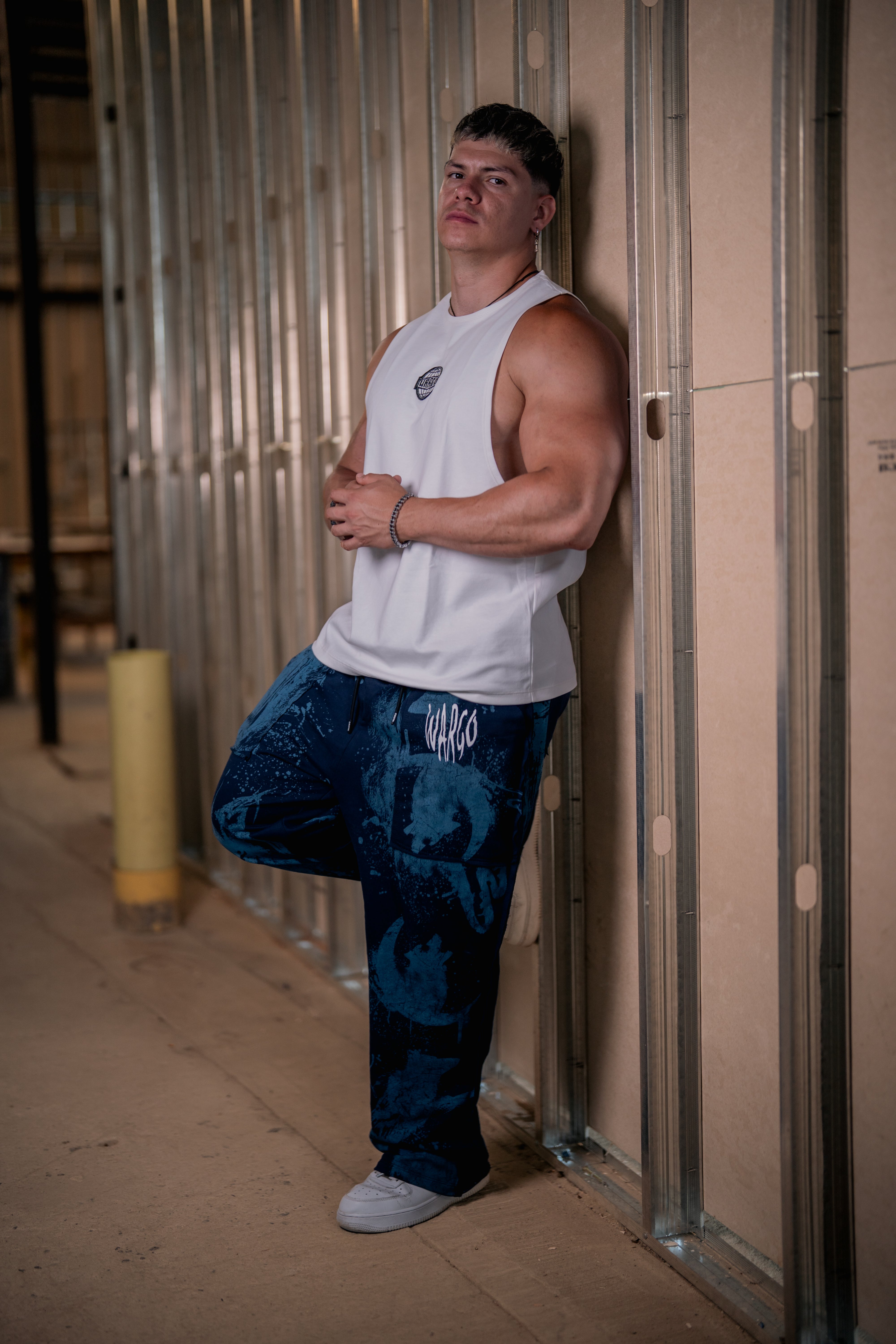 JOGGER BAGGY DESERT - AZUL