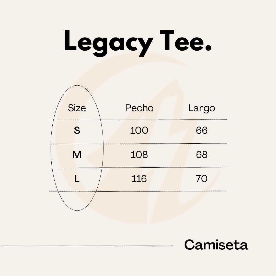 CAMISETA LEGACY TEE - BLUE NAVY