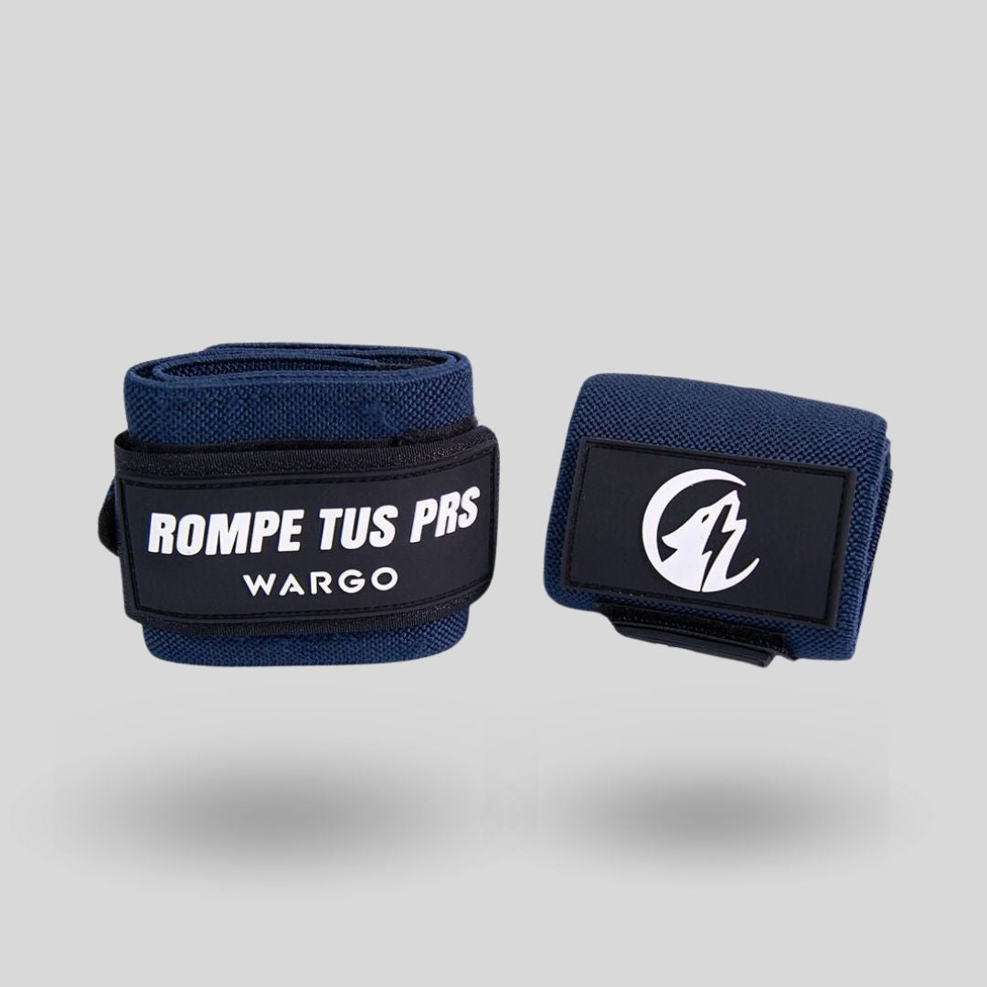 MUÑEQUERAS PARA GYM - BLUE NAVY