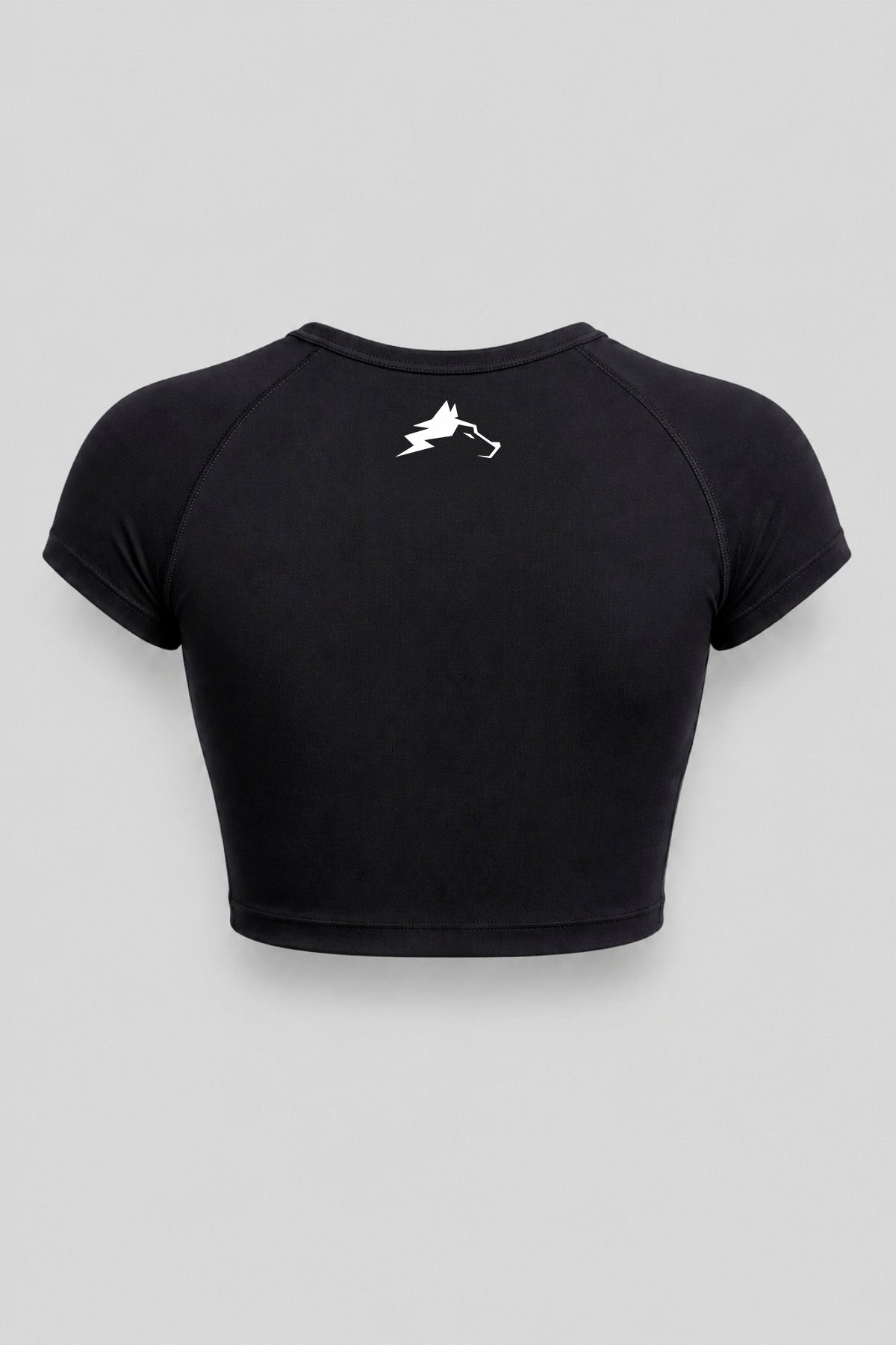 BABY TEE COMPRESIÓN ALPHA DROP - NEGRO