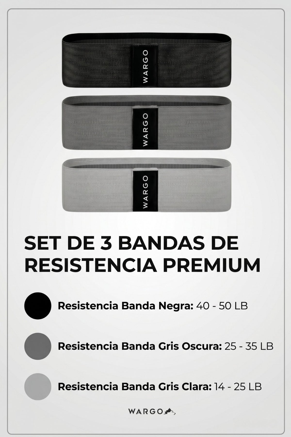 BANDAS DE RESISTENCIA - BOOTY BANDS