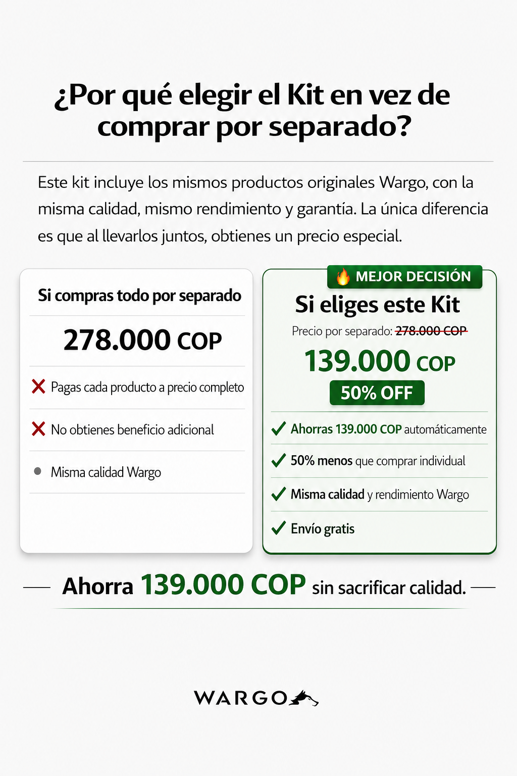 TOTAL ARMOR KIT - NEGRO