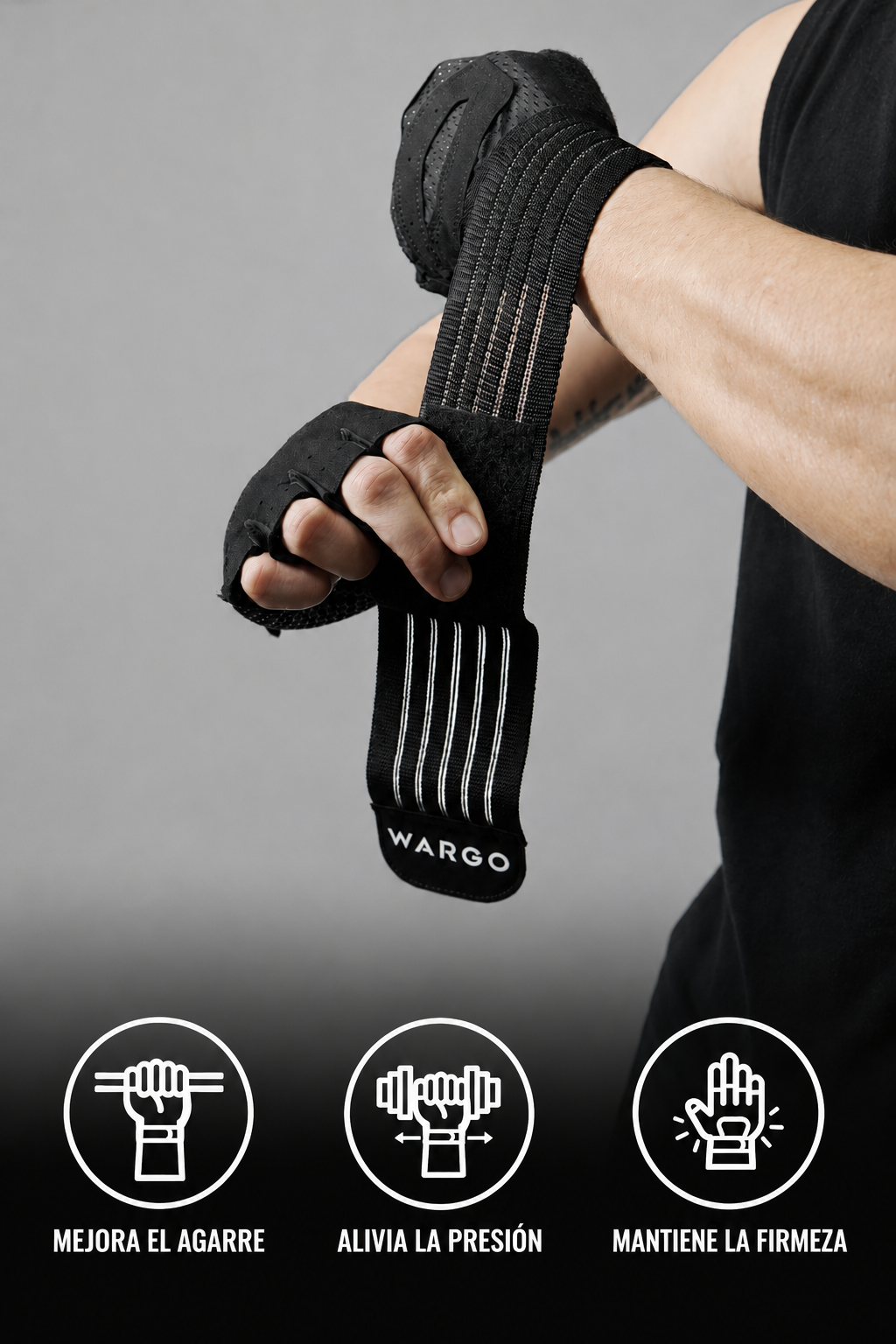 GUANTES CLASSIC 2.0 GYM - AZUL CELESTE
