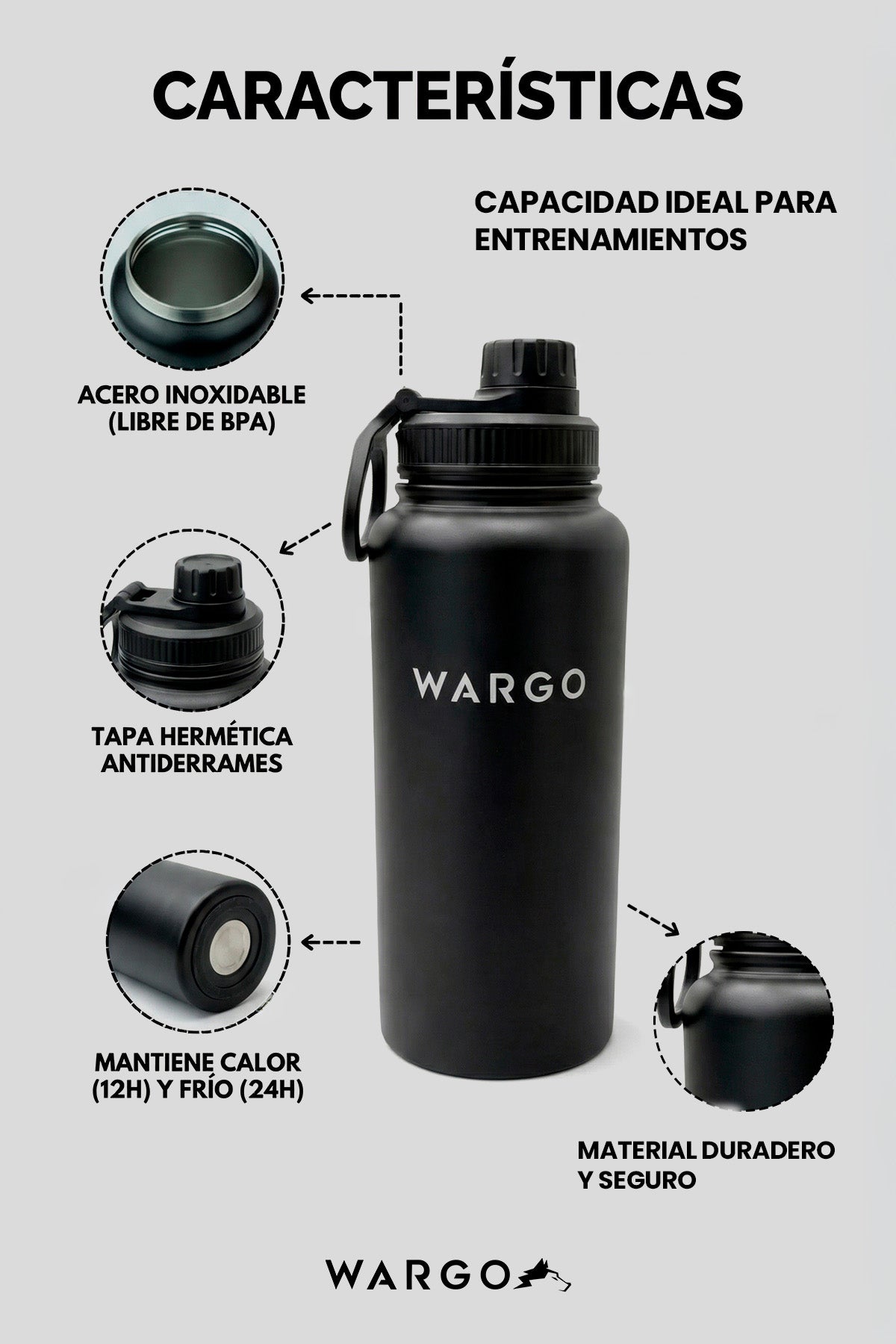 TERMO TÉRMICO - NEGRO