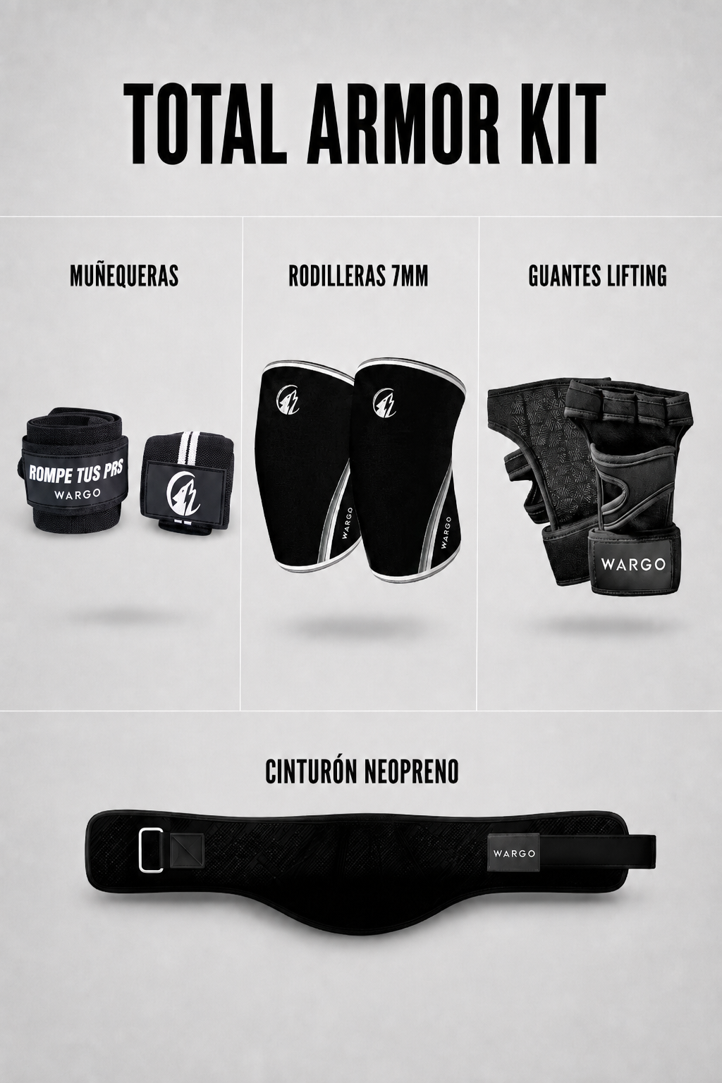 TOTAL ARMOR KIT - NEGRO