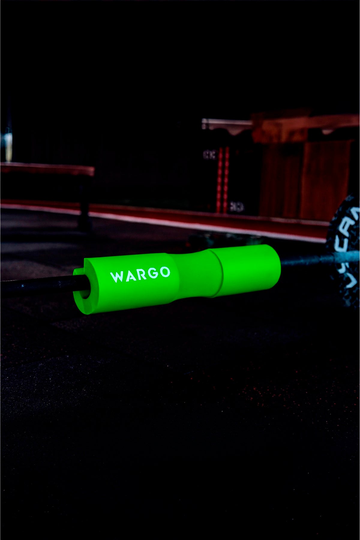 ALMOHADILLA PARA BARRA GYM NEON GREEN