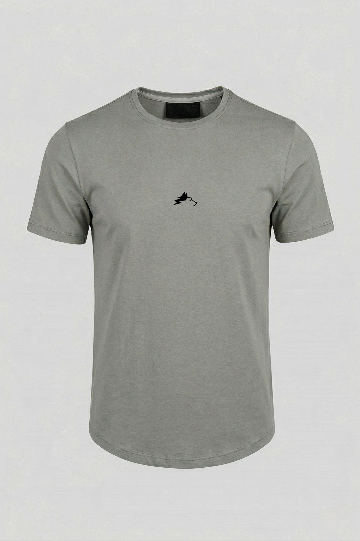 CAMISETA SLIM TEE  ESSENTIAL - GRIS