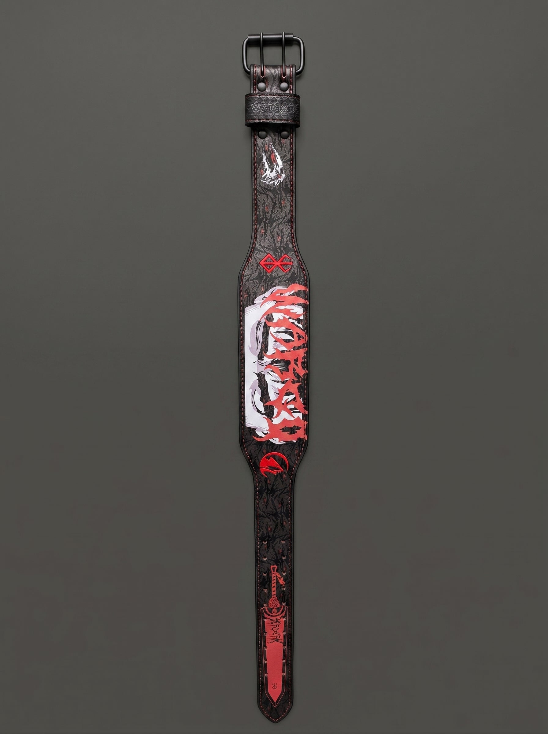 CINTURON CUERO 5MM GYM - BERSERK EDITION