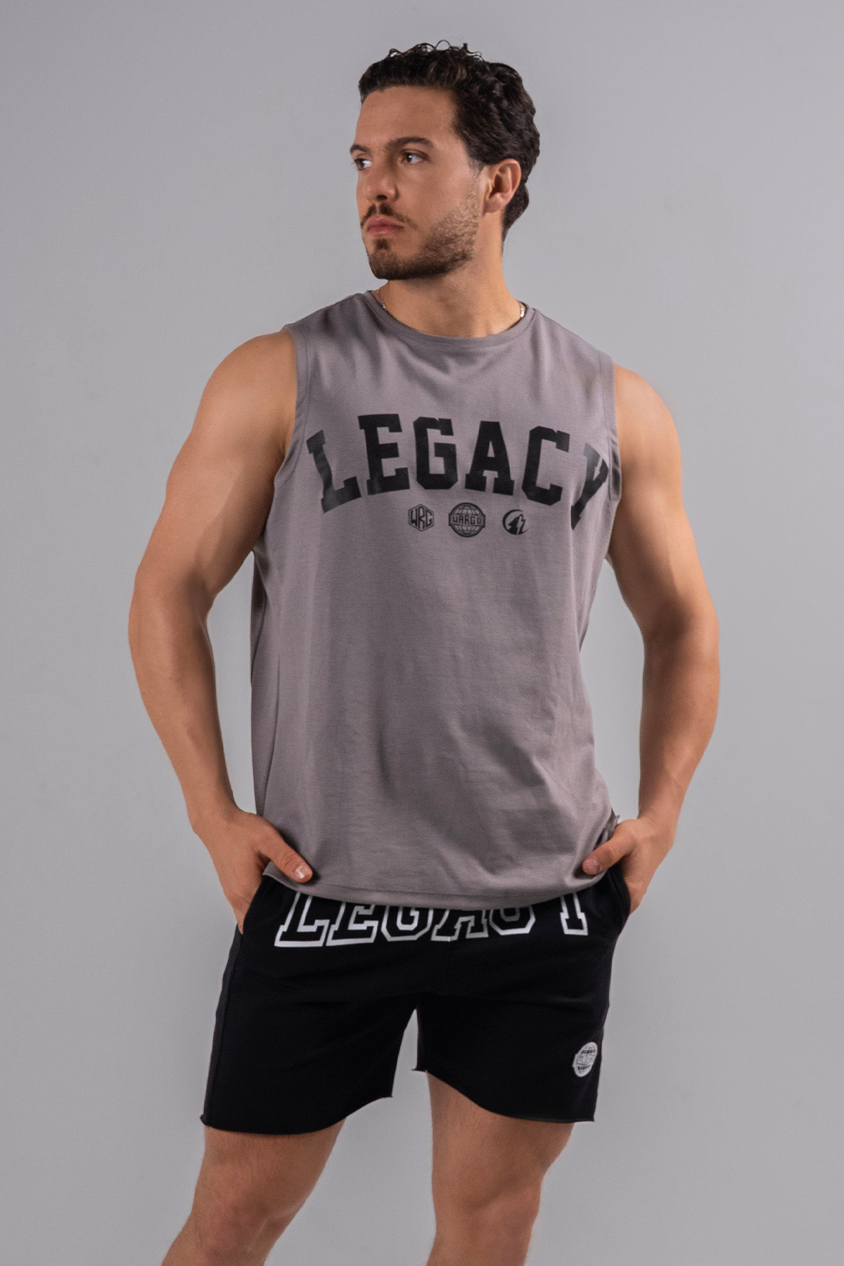 CAMISETA SIN MANGAS LEGACY CREW - GRAY