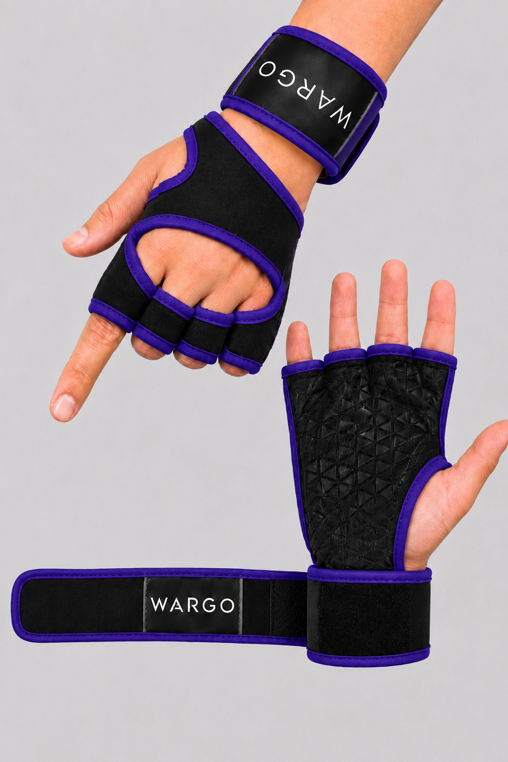GUANTES LIFTING GYM - PURPURA