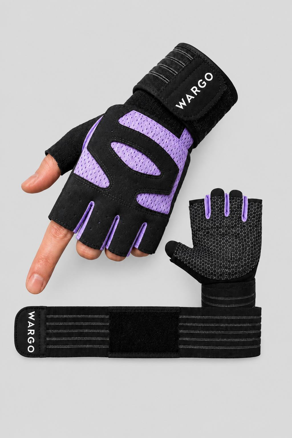 GUANTES CLASSIC 2.0 GYM - PURPURA