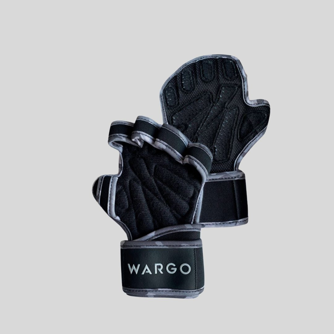 GUANTES PARA GYM PRO - GRAY CAMU