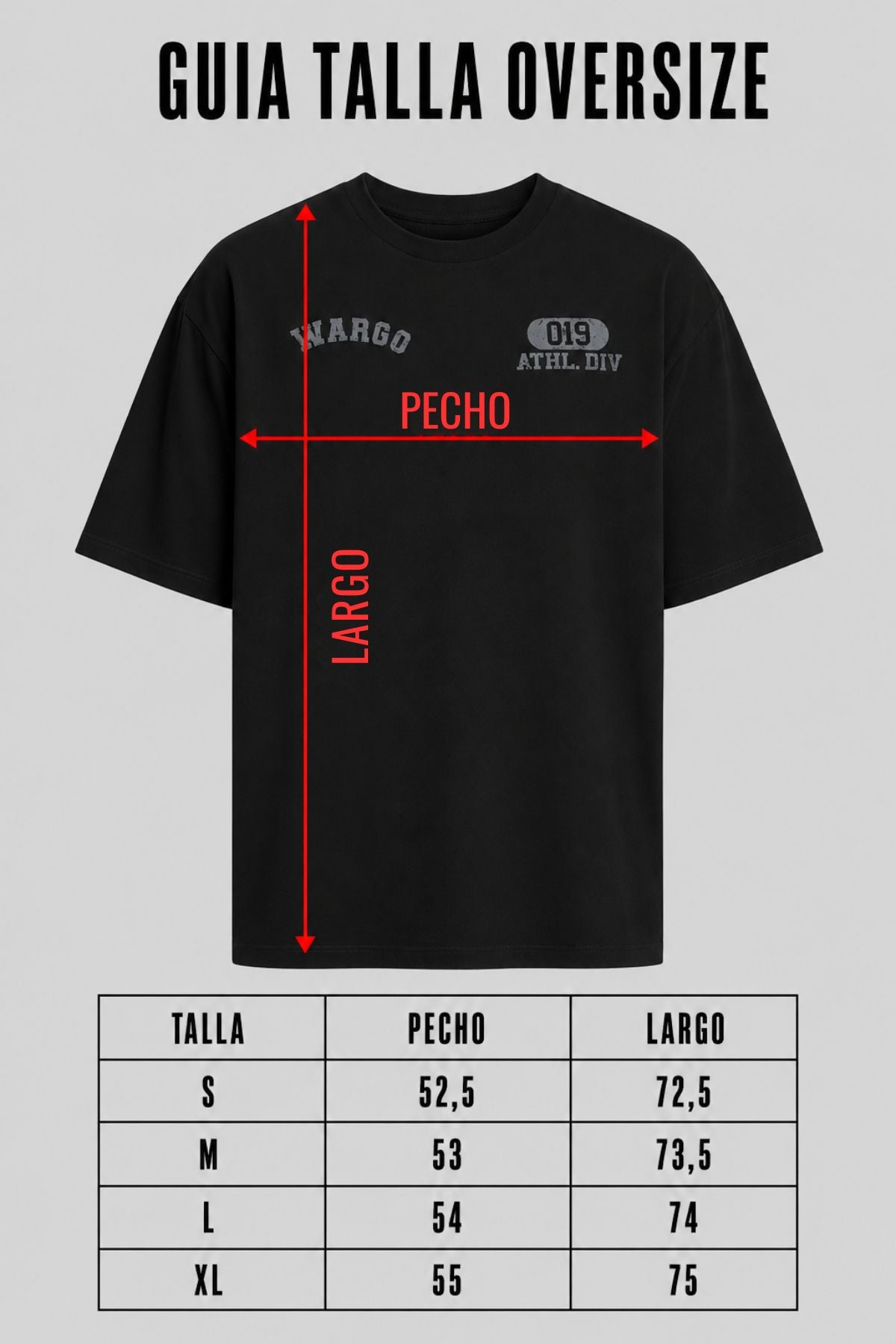CAMISETA OVERSIZE ESSENTIAL ATHLETE  - NEGRO