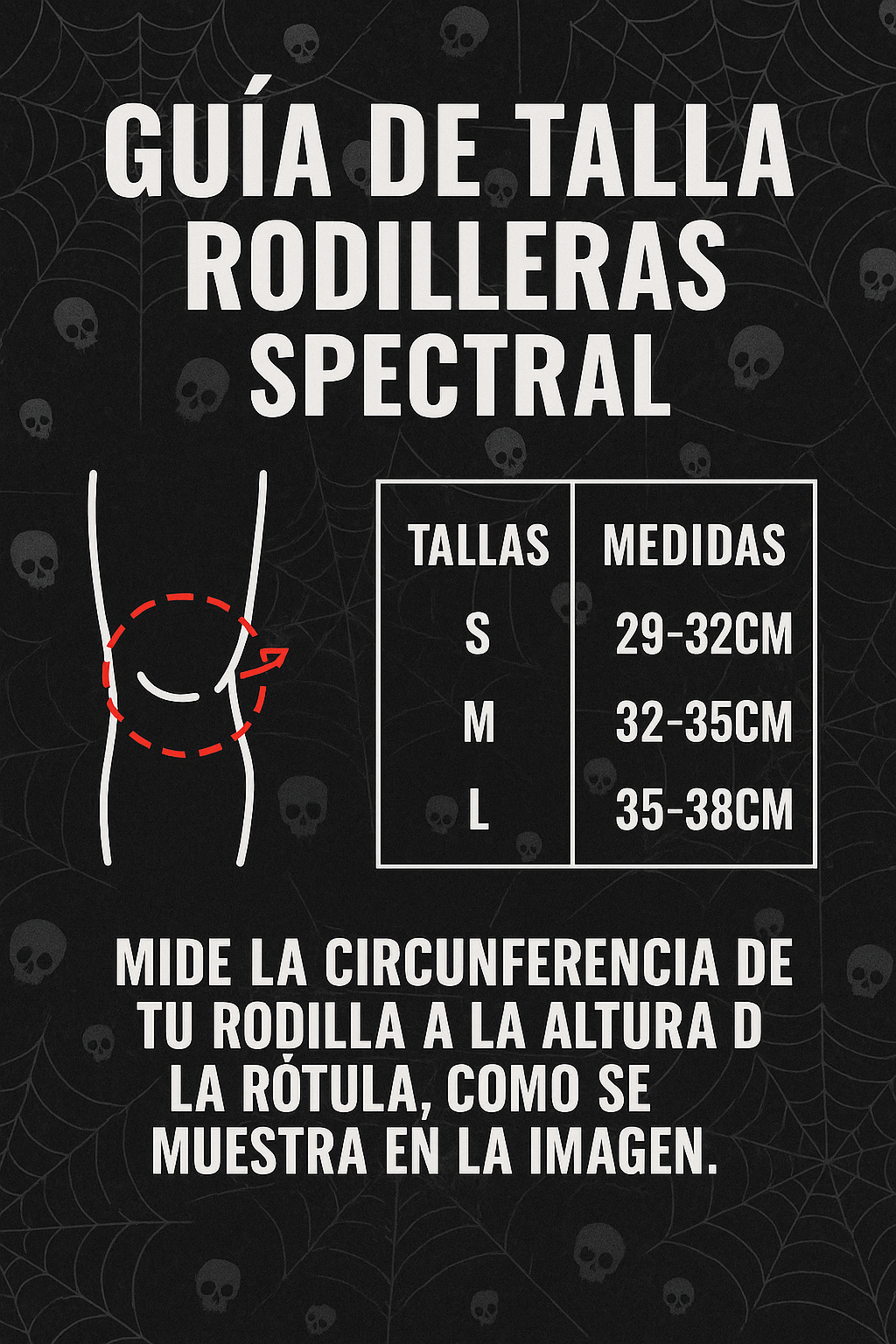 RODILLERAS PARA GYM SPECTRAL