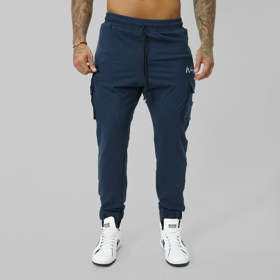 PANTALONES JOGGER SIGNATURE  2.0- BLUE NAVY