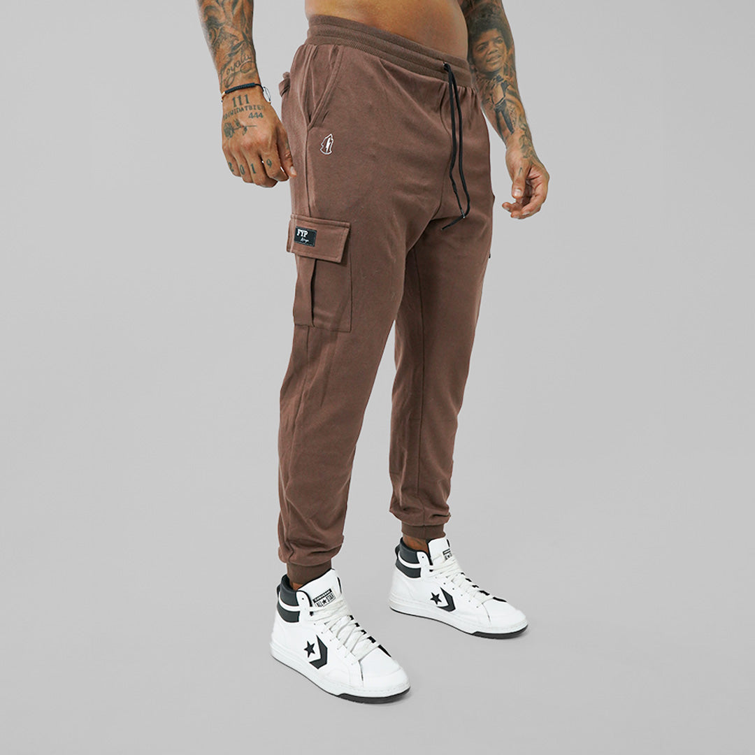 PANTALONES JOGGER SIGNATURE - BROWN