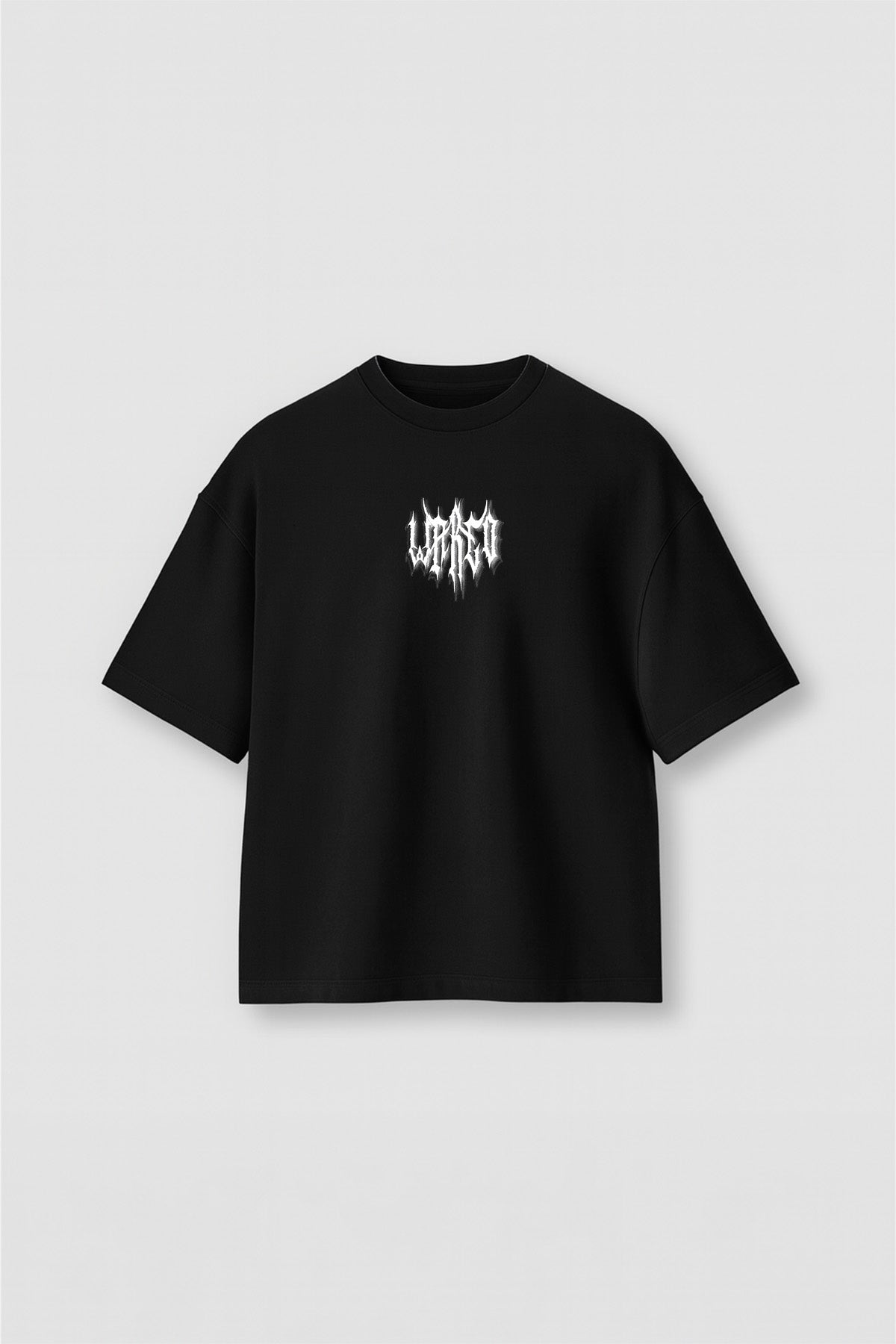 CAMISETA OVERSIZE CALLEJERA - NEGRO