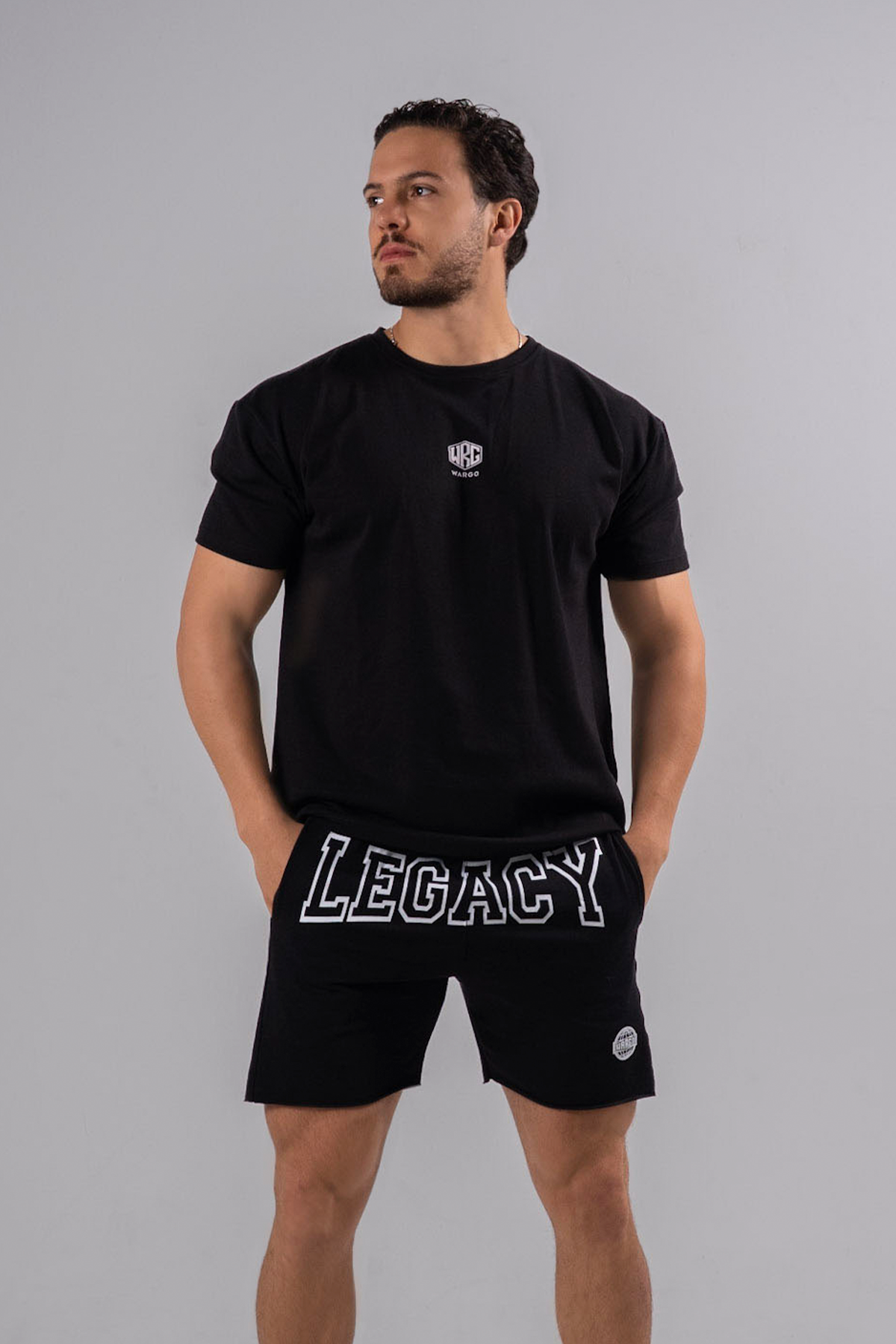 CAMISETA TEE LEGACY CREW - BLACK
