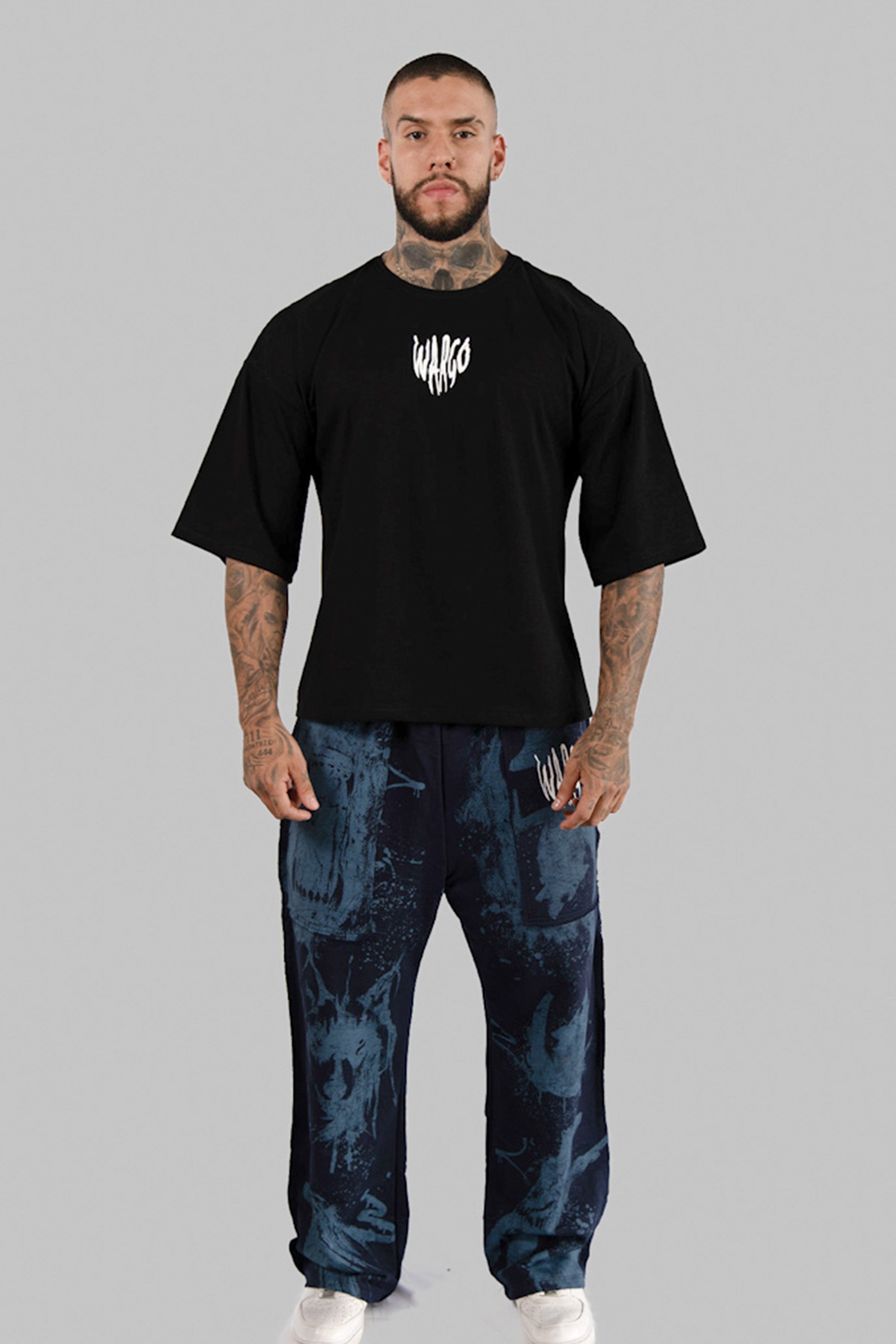 CAMISETA OVERSIZE DESERT - NEGRO