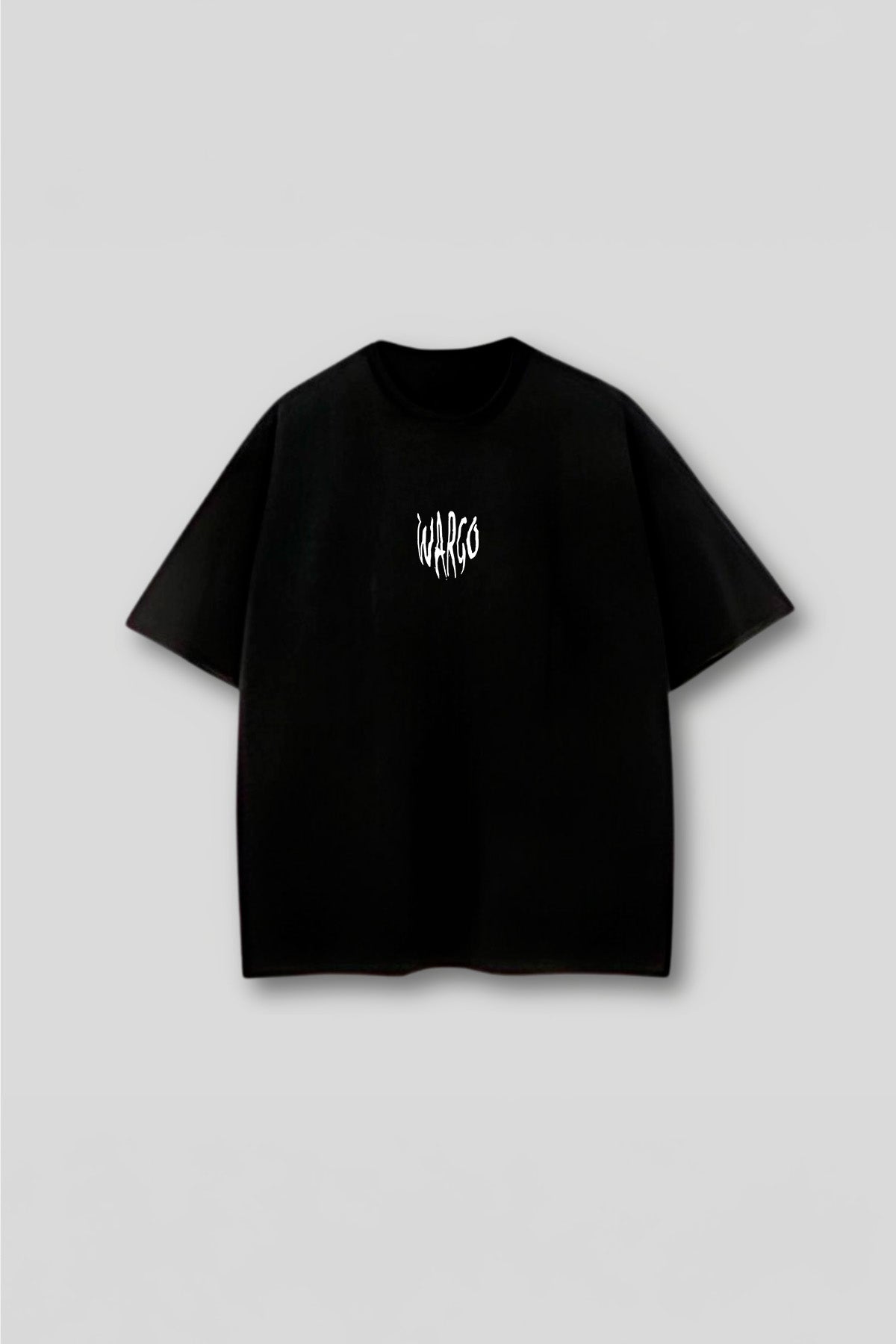 CAMISETA OVERSIZE BAKI - NEGRO