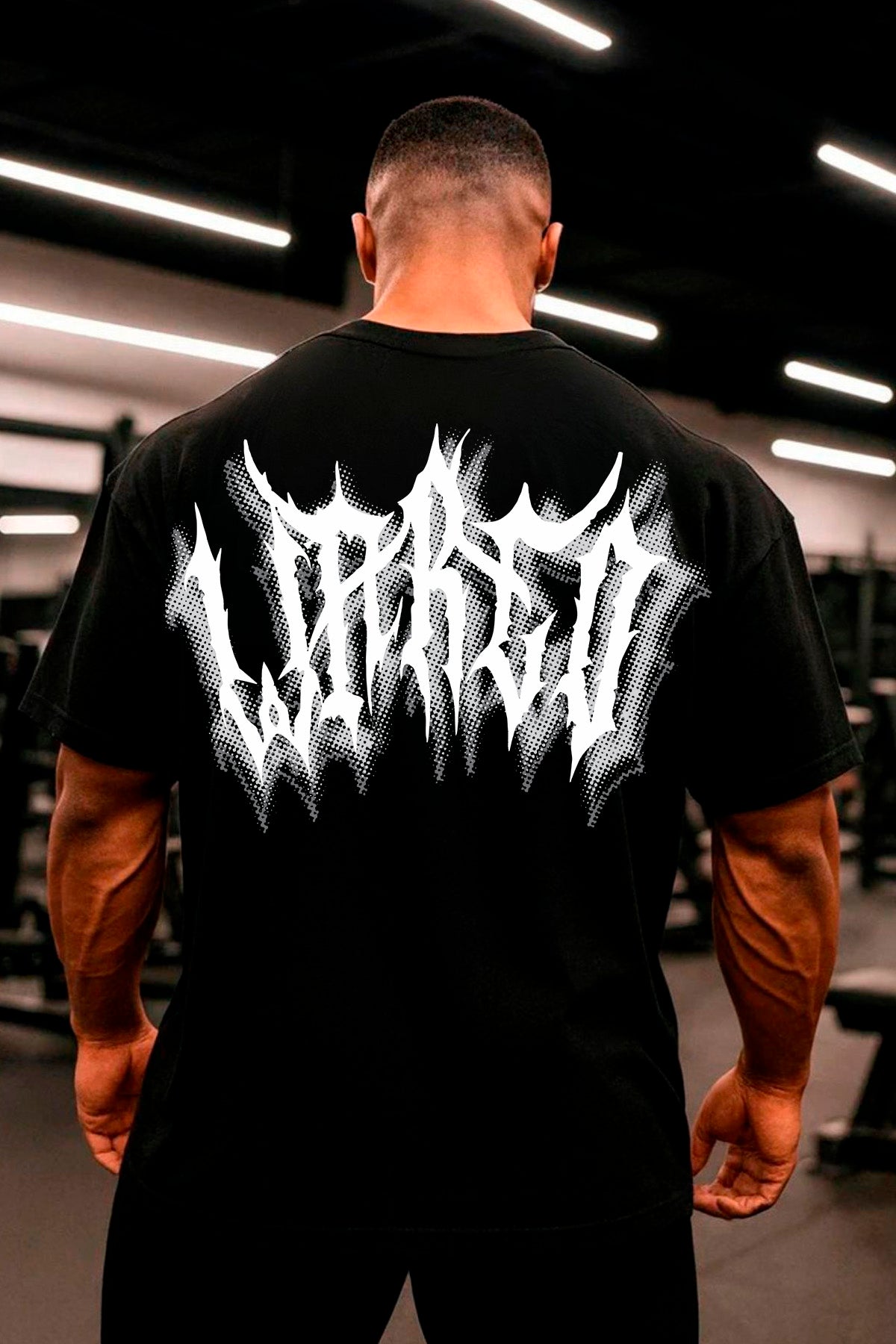 CAMISETA OVERSIZE CALLEJERA - NEGRO