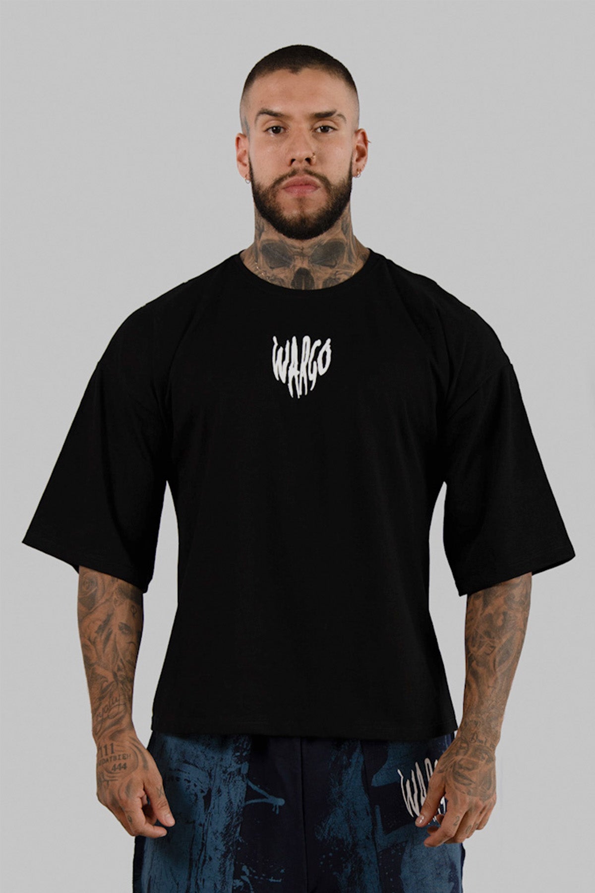 CAMISETA OVERSIZE DESERT - NEGRO