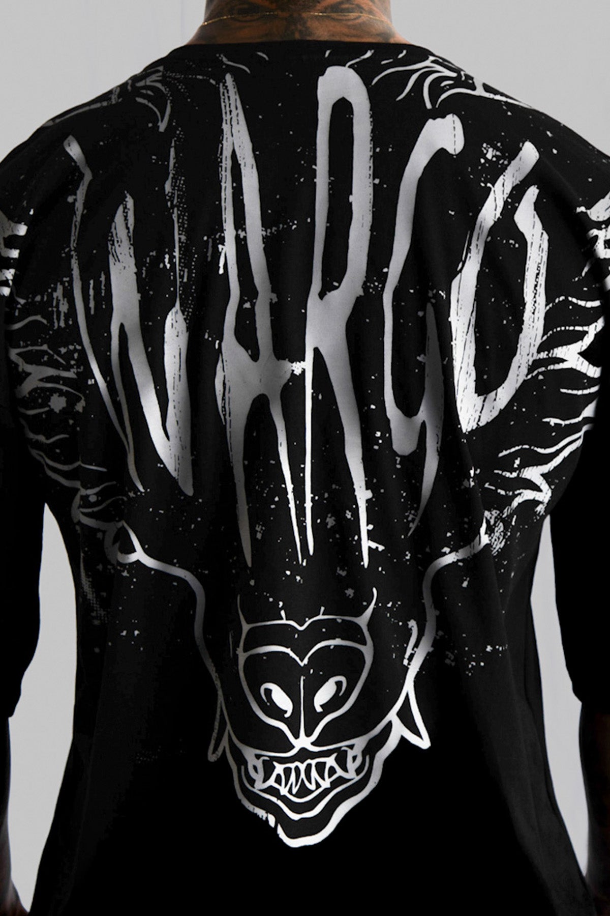 CAMISETA OVERSIZE DESERT - NEGRO