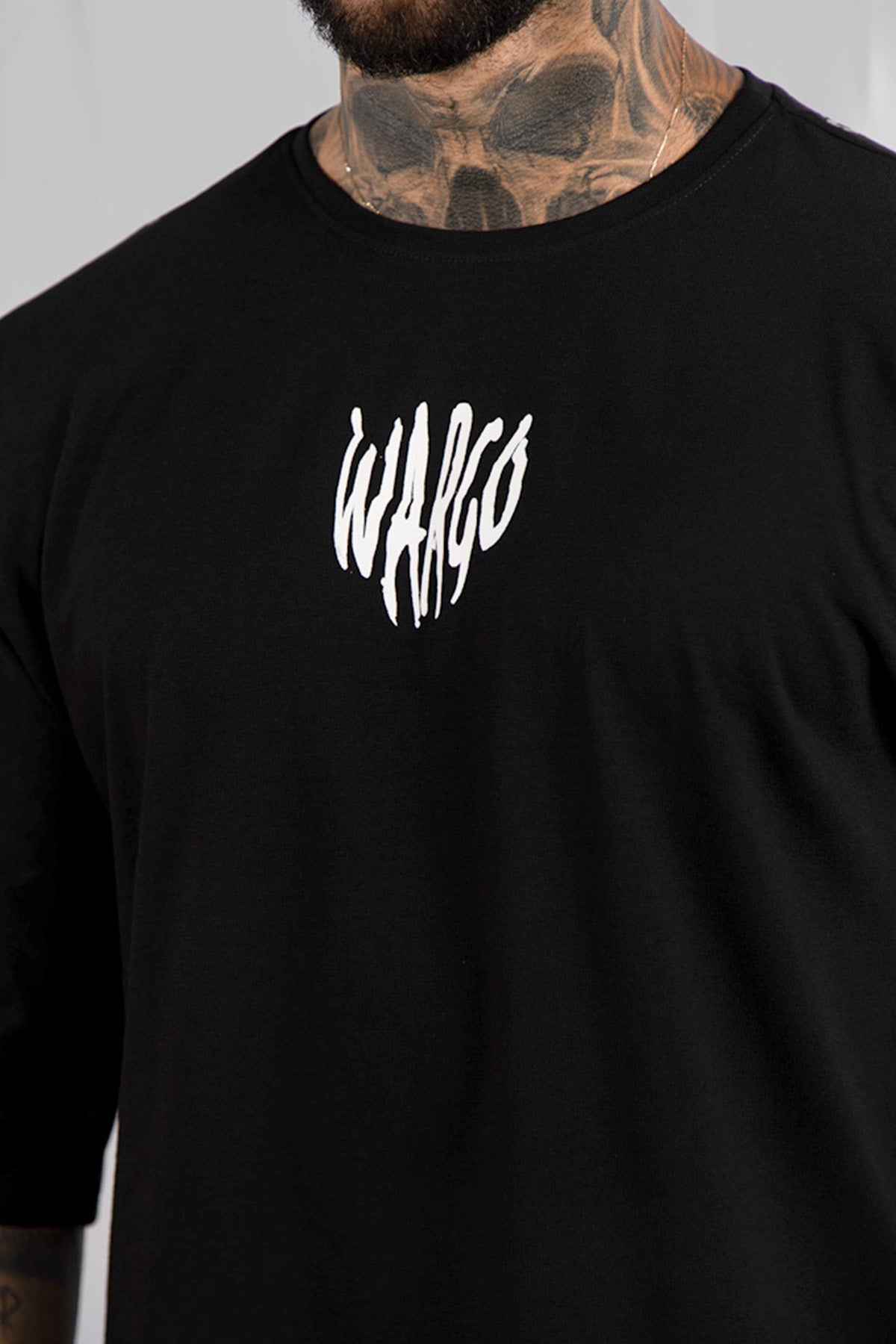 CAMISETA OVERSIZE DESERT - NEGRO