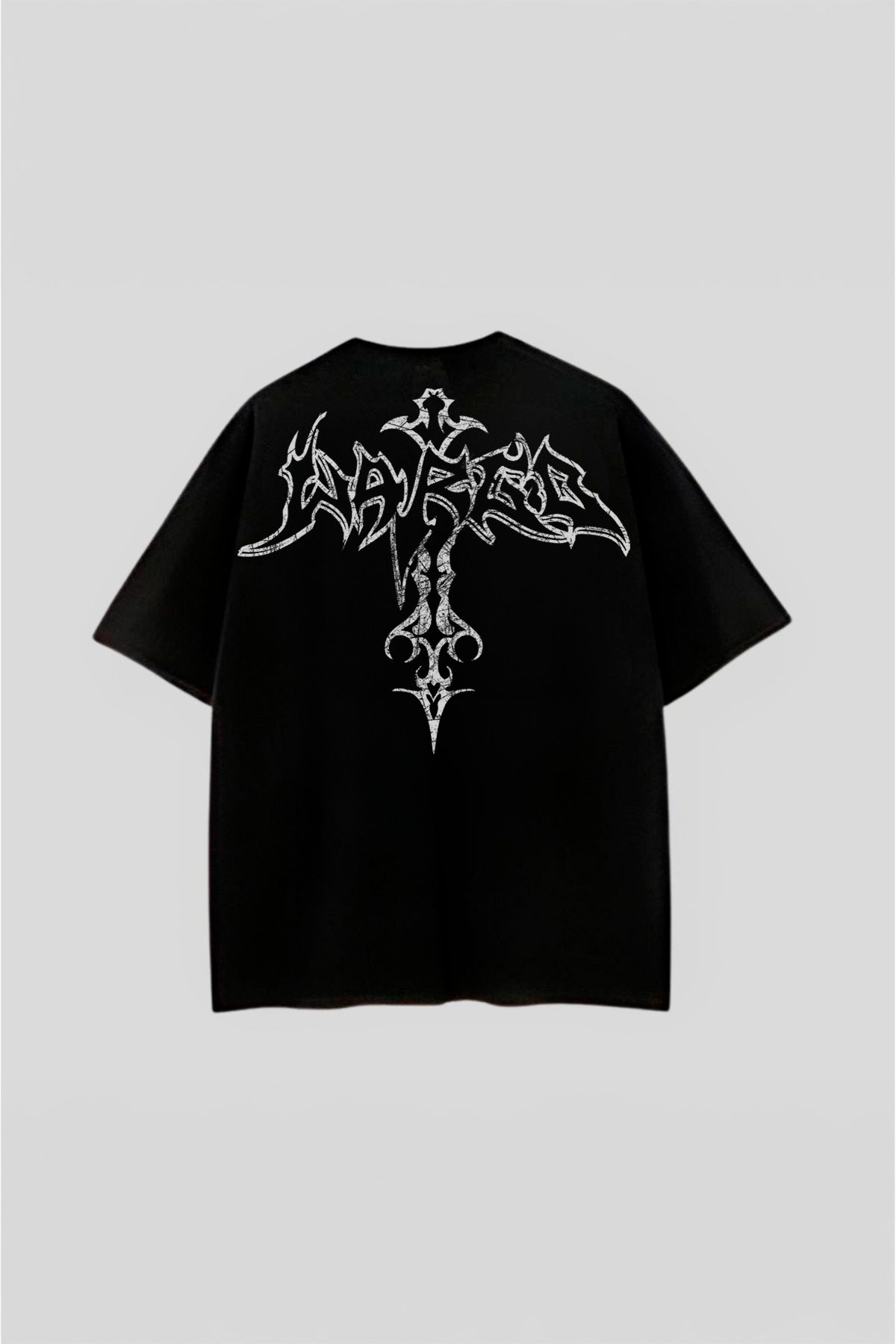 CAMISETA OVERSIZE SAINT CROSS - NEGRO