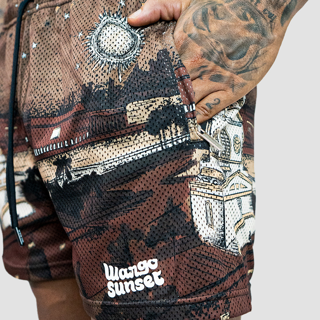 WARGO SHORTS SUNSET CIUDAD AMURALLADA