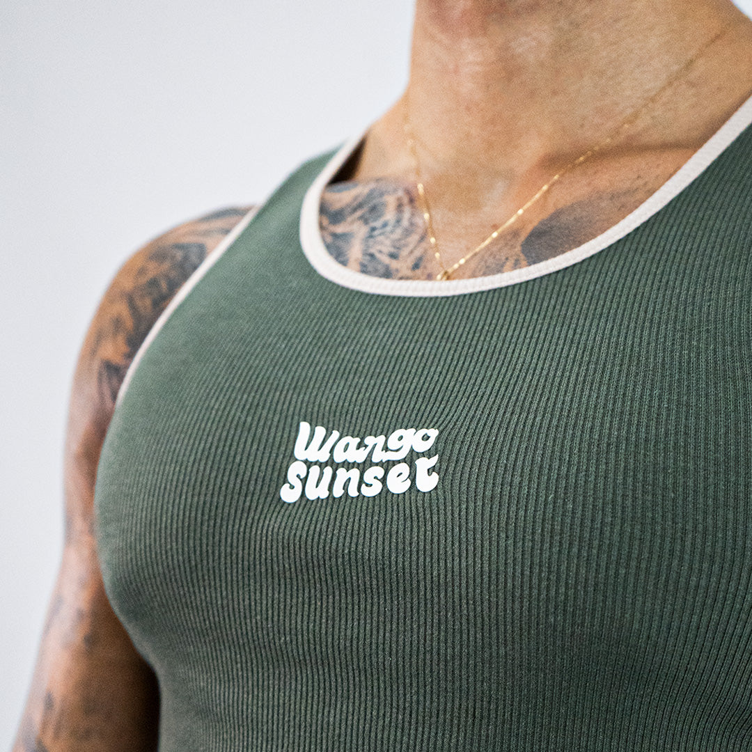 WARGO SUNSET TANK RIB - GREEN ARMY