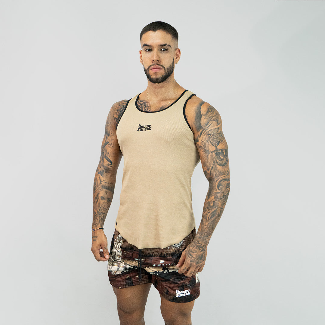 WARGO SUNSET TANK RIB - BEIGE