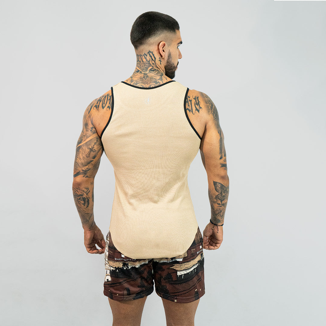 WARGO SUNSET TANK RIB - BEIGE