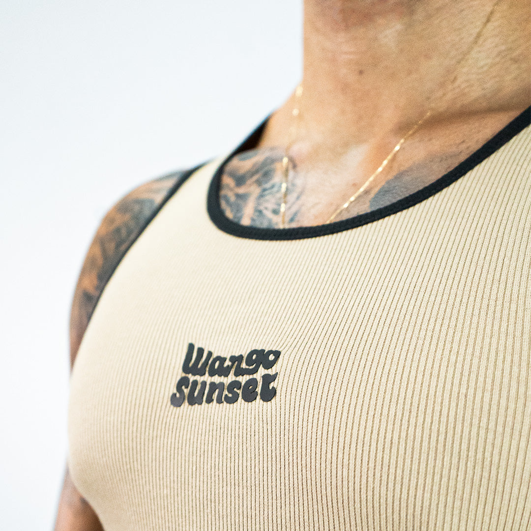 WARGO SUNSET TANK RIB - BEIGE