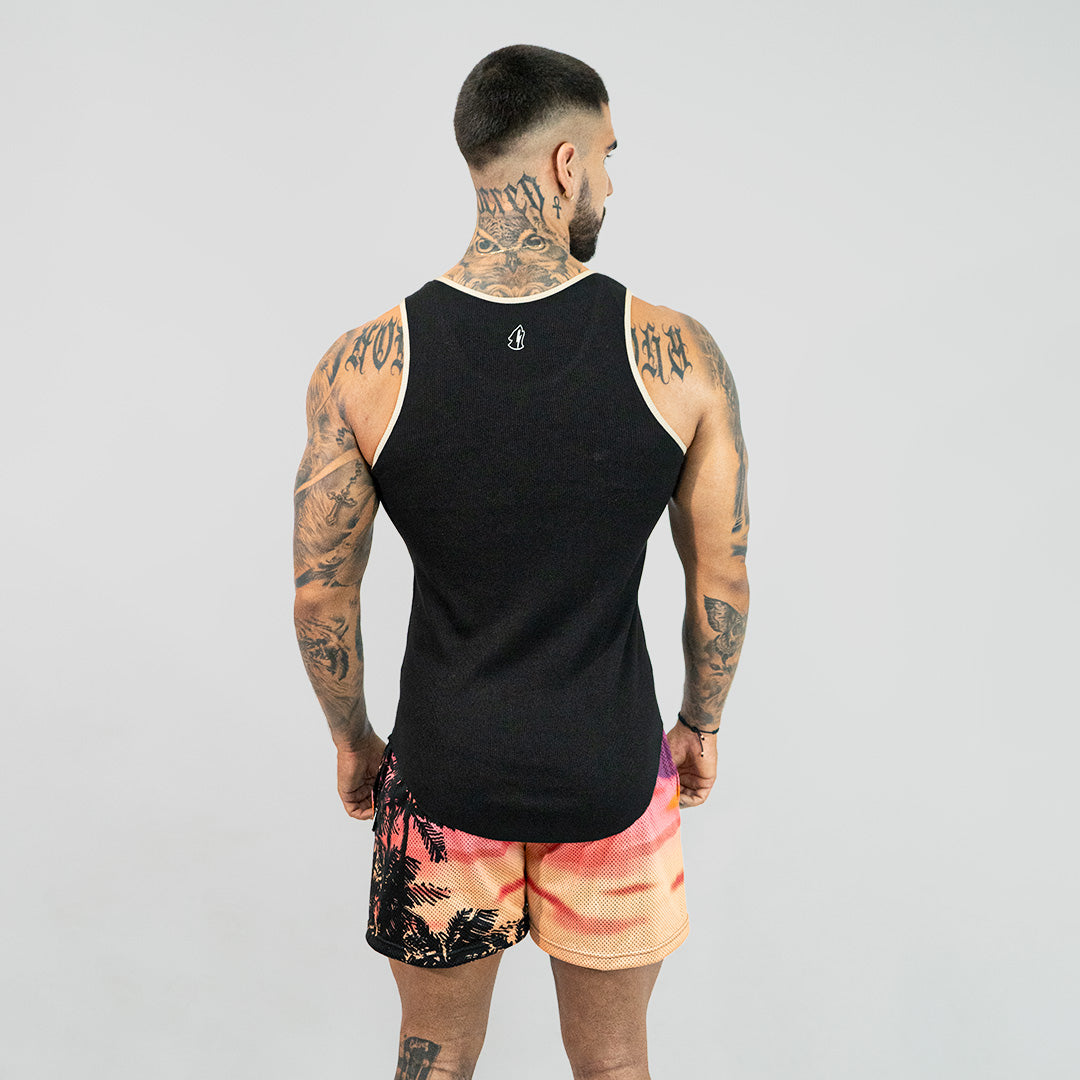 WARGO SUNSET TANK RIB - BLACK