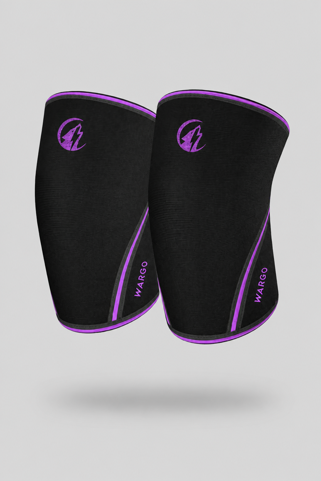 RODILLERAS 7 MM GYM - PURPURA