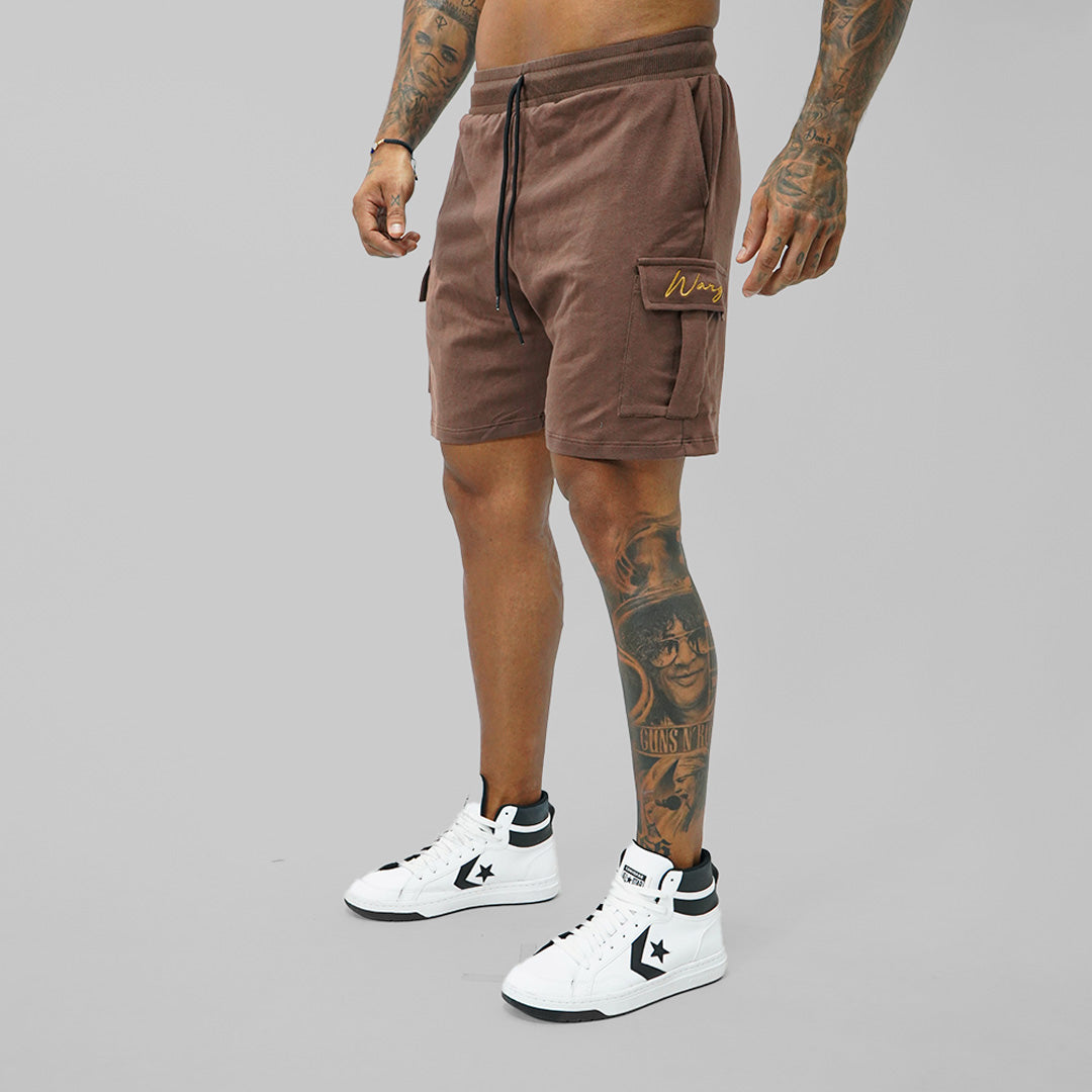 PANTALONES SIGNATURE SHORTS HOMBRE - BROWN