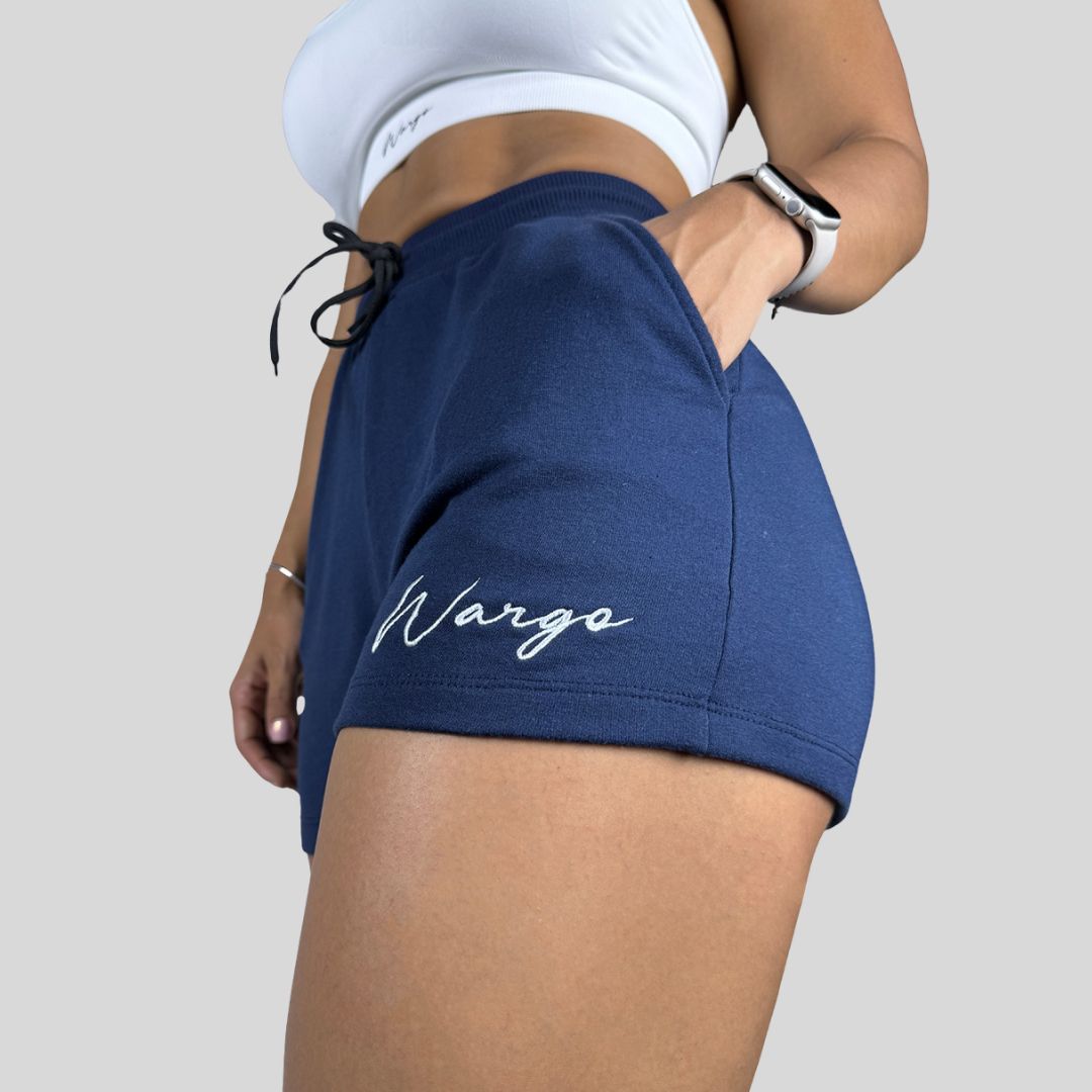 WARGO SIGNATURE WOMENS SHORTS - AZUL NAVY