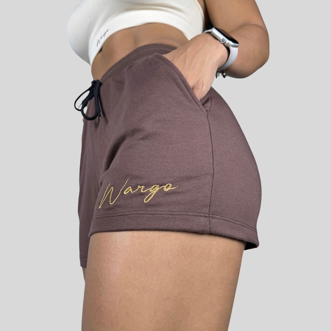 WARGO SIGNATURE WOMENS SHORTS - CAFE