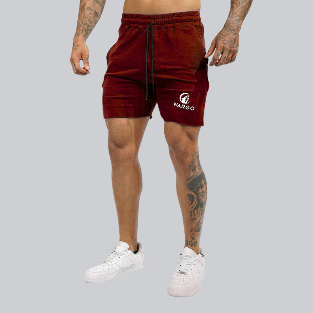 PANTALONES SHORTS HOMBRE - RED WINE