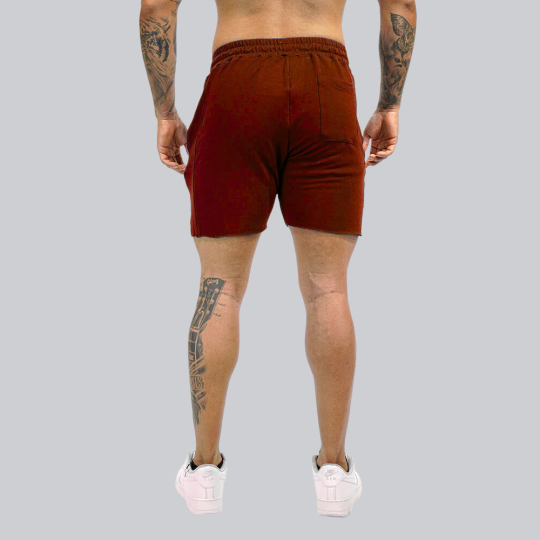 PANTALONES SHORTS HOMBRE - RED WINE