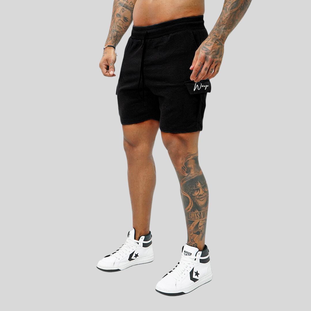 PANTALONES SIGNATURE SHORTS HOMBRE - BLACK