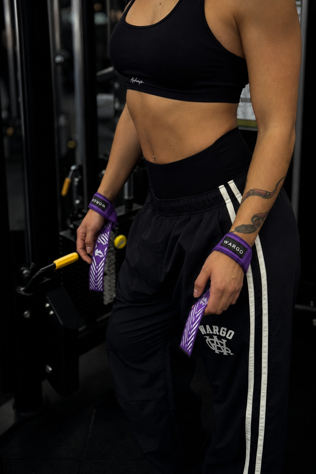STRAPS CLÁSICOS GYM PIXEL - PURPURA