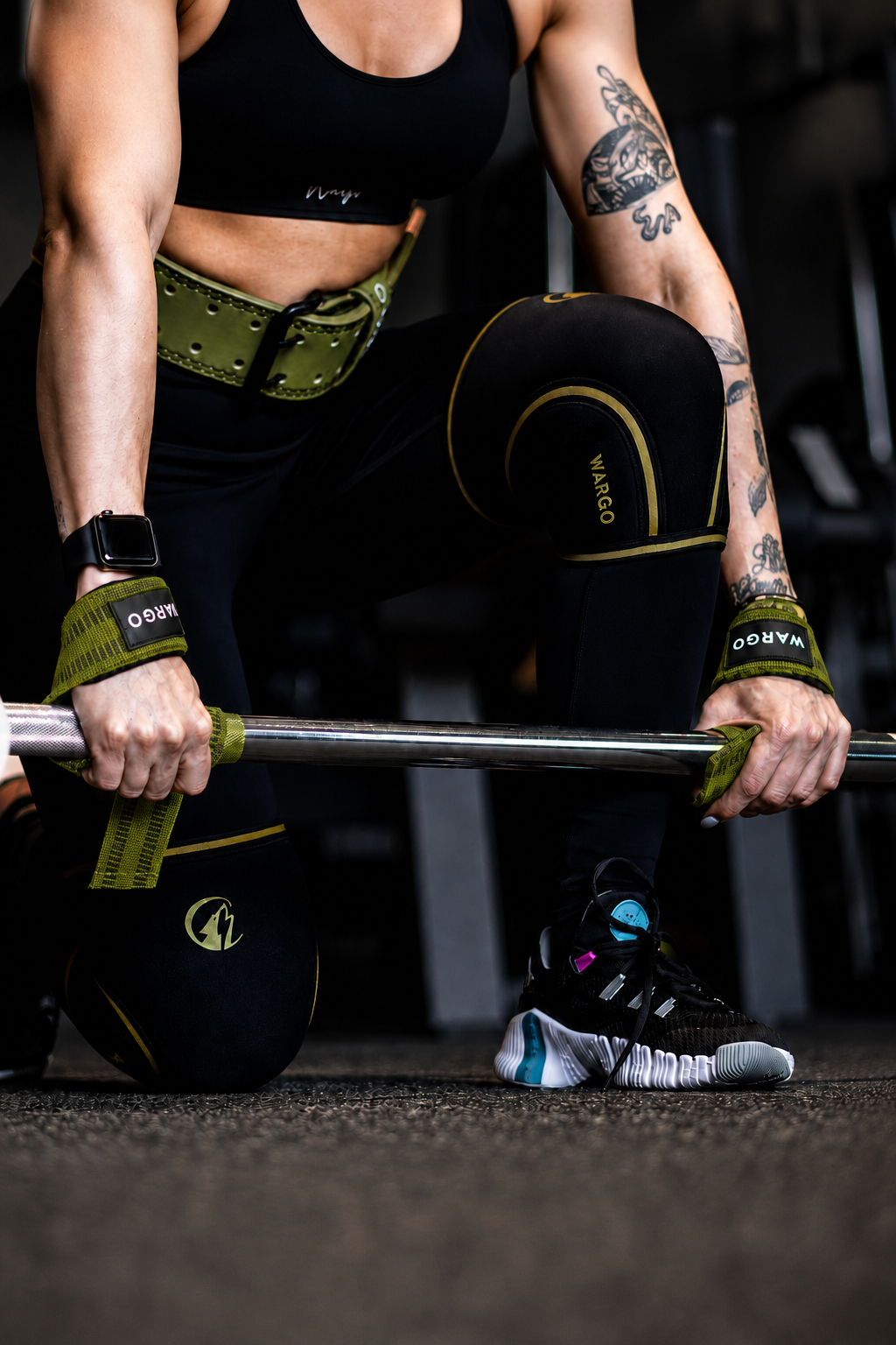 STRAPS CLÁSICOS GYM - VERDE MILITAR