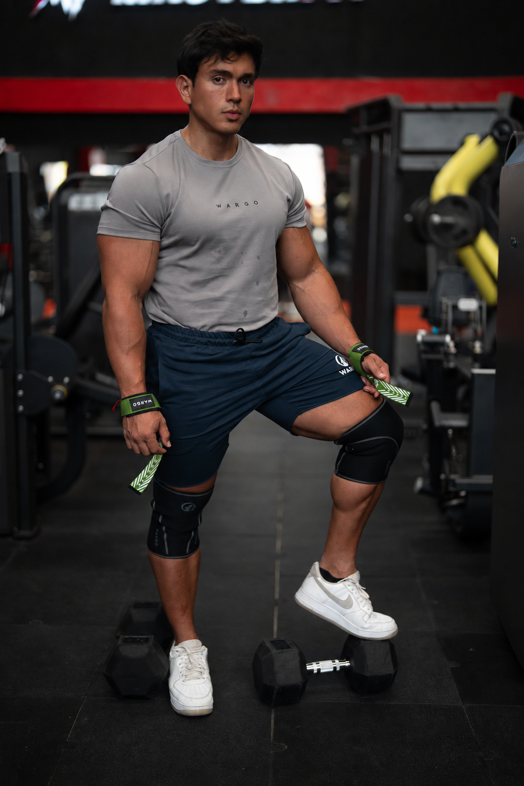 STRAPS CLÁSICOS GYM PIXEL - VERDE MILITAR