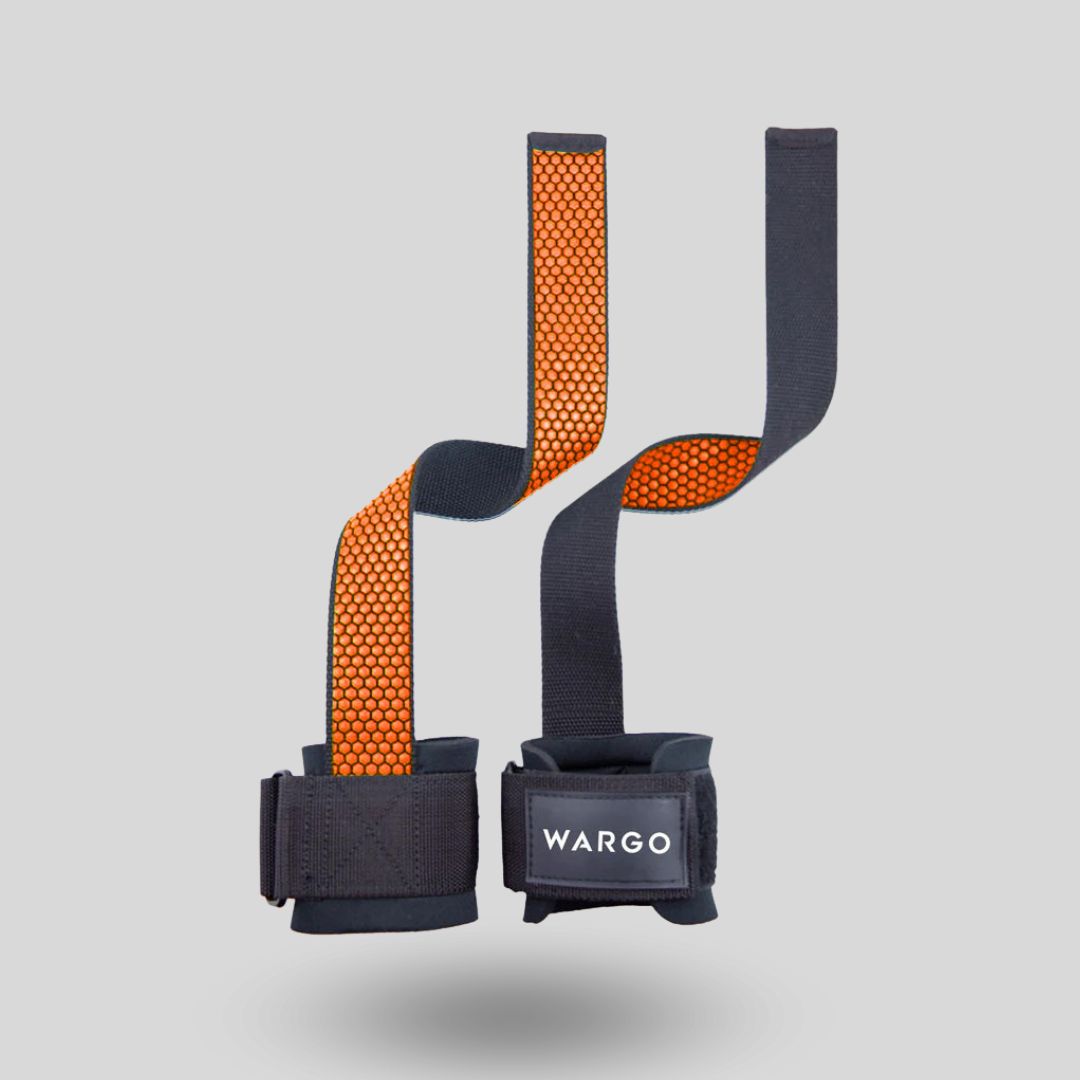 STRAPS PARA GYM PERFORMANCE - NEON ORANGE