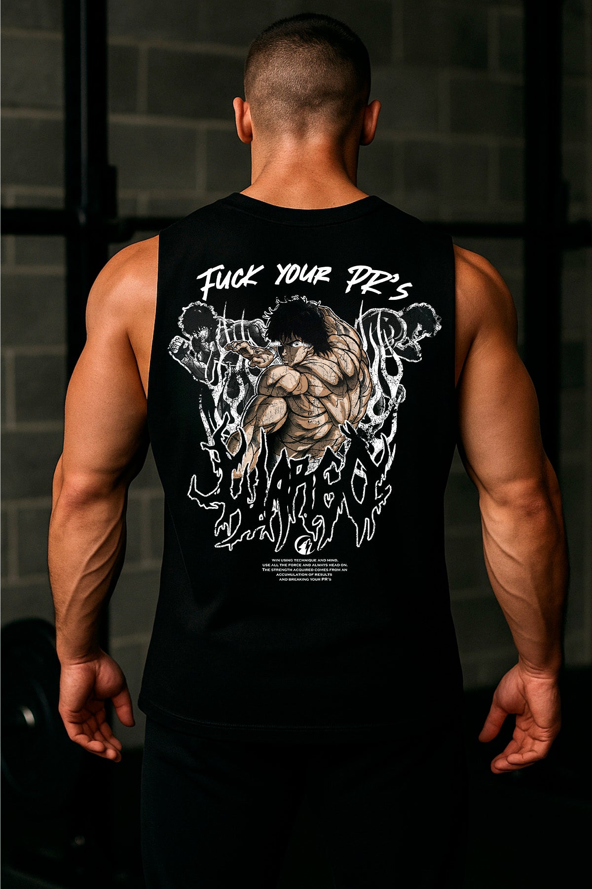 CAMISETA TANK BAKI - NEGRO